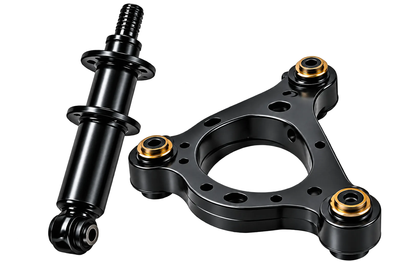 Suspension and control arm