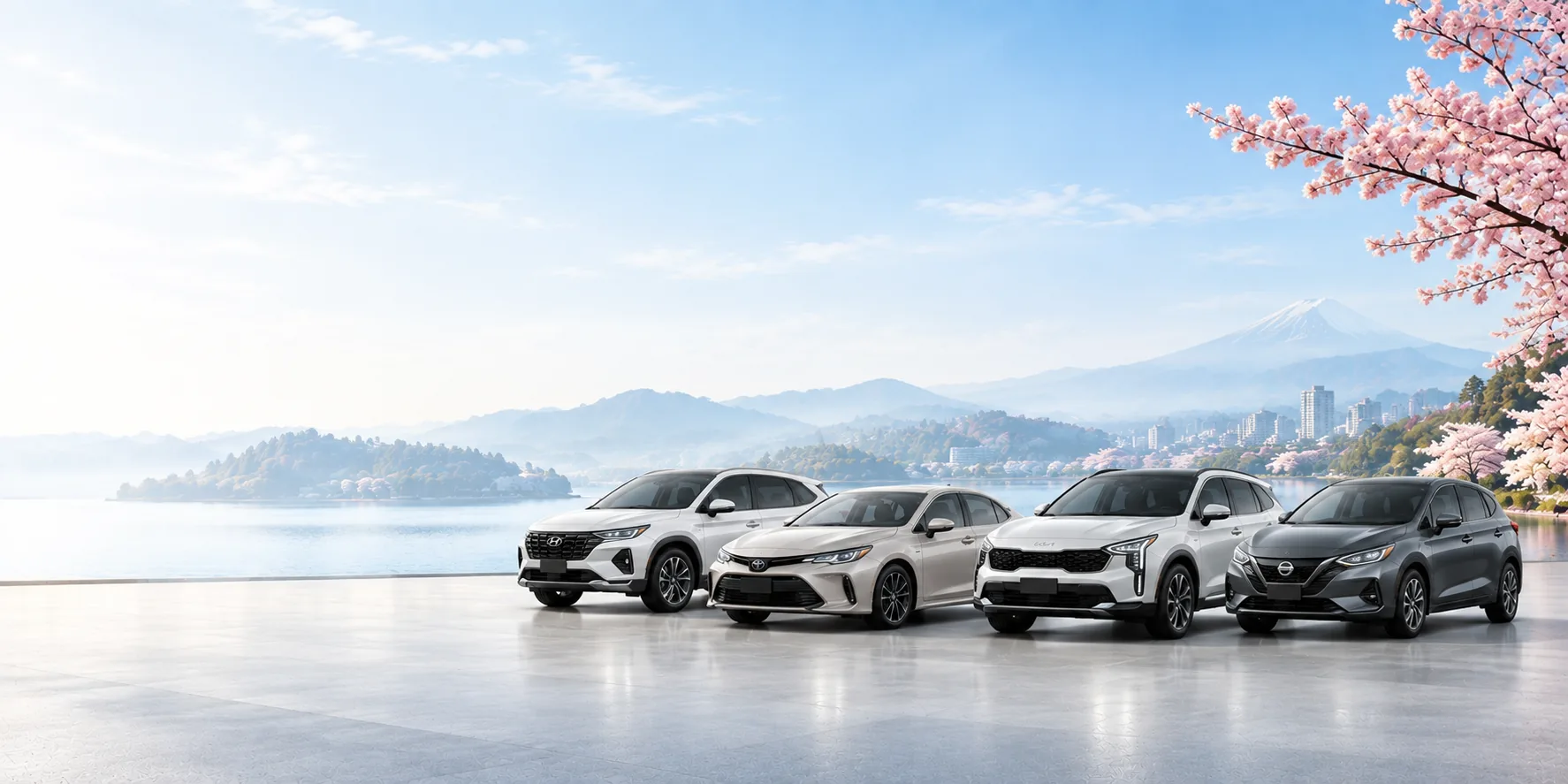 Japanese and Korean vehicles